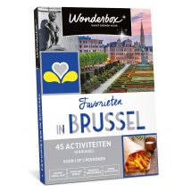 Wonderbox Favorieten in Brussel - Geschenkideeën voor 1 of 2 personen - 45 keuzes: verblijf, diner, ontspannende activiteit ...