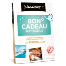 Wonderbox Bon cadeau Naissance - Coffret Cadeau Loisirs & sorties - Idée cadeau pour 1 personne ou plus