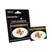 Carta Esperienze Gastronomia - Carta & Buono Regalo, Gift card da 25€, 50€ e 100€