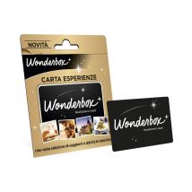 Carta Esperienze Wonderbox - Carta & Buono Regalo, Gift card da 25€, 50€ e 100€