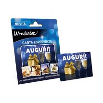 Carta Esperienze Auguri - Gift card da 25€, 50€ e 100€