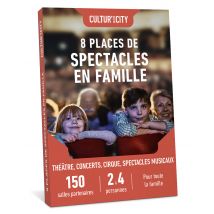 CITC by Wonderbox - Idée Cadeau - Spectacles en Famille - 8 Places - Spectacles, concerts, comédies musicales, grands classiques, cirques...