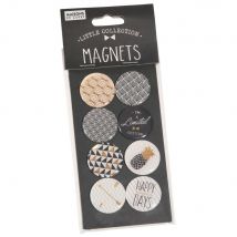 8 magnets contemporary style - Multicolour - Pvc And Synthetic - Maisons Du Monde