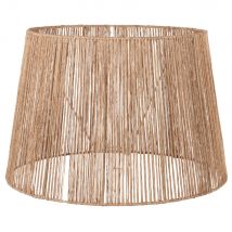 Abajur Em Juta Entrançada estilo exótico - Bege - Maisons Du Monde