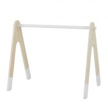 Adjustable early learning play arch in two-tone schima wood style - Beige - Baby - Maisons Du Monde