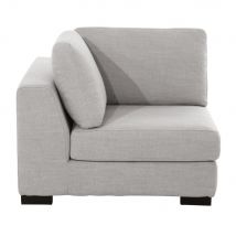 Angolo per divano componibile grigio chiaro - Modello Contemporaneo - - Tessuto - Maisons du Monde