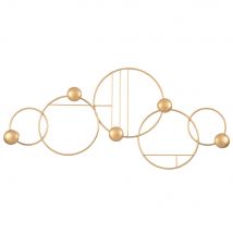 Appendiabiti a 5 ganci in metallo dorato modello vintage - Maisons Du Monde