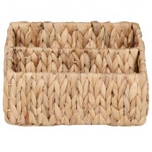 Beige water hyacinth letter rack country style - Beige - Natural Fibers - Maisons Du Monde