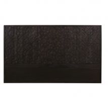 Black headboard 180cm exotic style - Black Wood - Maisons Du Monde