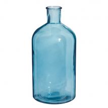Bottiglia di vetro déco H. 28 cm ESCALE - Modello In riva al mare - Blu - Maisons du Monde