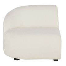 Bracciolo sinistro per divano écru - Modello Contemporaneo - Bianco - - Legno - Maisons du Monde