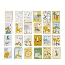 Carte segna-tappe 12 primi mesi neonato in carta stampata - Multicolore - - Maisons du Monde