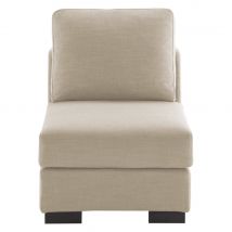 Chauffeuse per divano componibile beige - Modello Contemporaneo - - Tessuto - Maisons du Monde