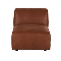 Chauffeuse per divano componibile color cammello - Modello Industriale - Marrone - Polyester - Maisons du Monde