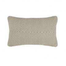 Cuscino da esterno intessuto beige 30 cm x 50 cm - Modello Esotico - - Polyester - Maisons du Monde