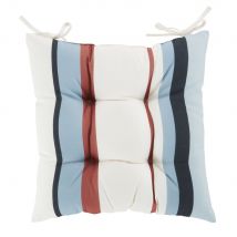 Cuscino da sedia con motivi a righe multicolore - Modello Contemporaneo - Polyester - Maisons du Monde