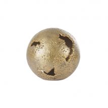 Figur aus goldfarbenem Metall, H22cm Stil exotic Metall Maisons du Monde