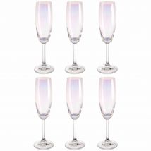 Flûte da champagne in vetro ARC EN CIEL - Modello Classico chic - Trasparente - - Maisons du Monde