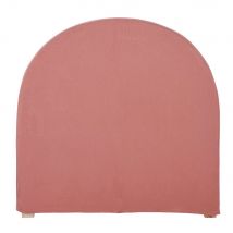 Fodera per testata da letto 90 cm in garza di cotone bio rosa fragola - - Maisons du Monde