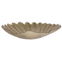 Gold glass shell bowl exotic style - Gold - Maisons Du Monde