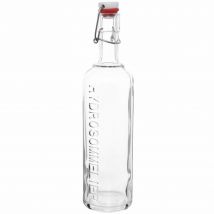Hydrosommelier-Flasche aus Glas, 1l Stil modern Transparent Kristall Maisons du monde