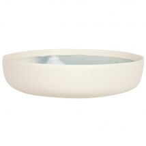 Insalatiera in gres bianco e blu - Modello In riva al mare - Maisons du Monde