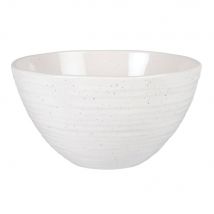 Insalatiera in maiolica crema - Modello Contemporaneo - Bianco - - Maisons du Monde