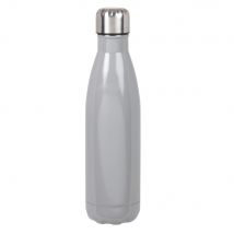 Isolierflasche aus grauem Edelstahl, 0,5l Stil modern Edelstahl Maisons du Monde
