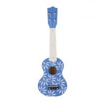 Kindergitarre aus Pappelholz, blau Stil modern Weiß Kinder Maisons du Monde