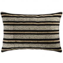 Kissen aus Baumwolle 40x60 exotic Stil - Schwarz - Maisons Du Monde