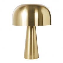 Lamp uit gepolijst verguld metaal met messingkleur stijl - hedendaags - Goud - Maisons Du Monde