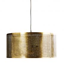Lampada a sospensione in metallo cesellato dorato 77 cm - Modello Esotico - - Maisons du Monde