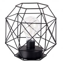 Lampadina decorativa nera - Modello Contemporaneo - Nero - - Metallo - Maisons du Monde