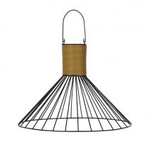 Lampenschirm aus schwarzem Metall, D41cm Stil industrial Metall Maisons du Monde