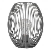 Leuchtdeko aus schwarzem Metalldraht modern Stil - Grau - Maisons Du Monde