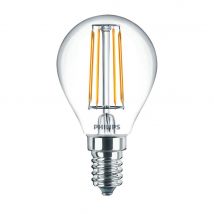 Light spherical LED bulb E14 40W contemporary style - Transparent Glass - Maisons Du Monde