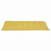 Materasso da terra in cotone giallo con stampa dorata 60x120 cm - Modello Contemporaneo - Maisons du Monde