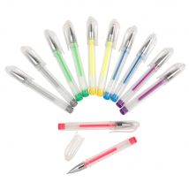 Mini-kugelschreiber Mehrfarbig (x12) Stil modern - Pvc Und Synthetik - Festliche Dekoration - Maisons Du Monde