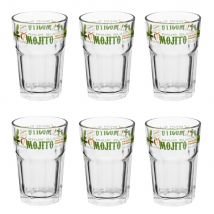 Printed Glass Mojito exotic style - Green Glass - Maisons Du Monde