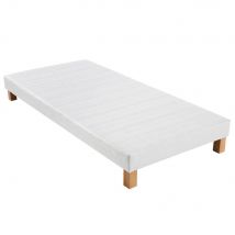 Rete imbottita 90x190 cm - Modello Contemporaneo - Bianco - - Legno - Maisons du Monde