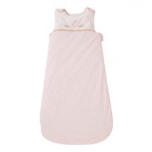 Rosa Mitwachsender Babyschlafsack 0/18 Monate mit Punkten Rosa Zertifizierter Oeko-Tex Baumwolle Kinder Maisons du Monde