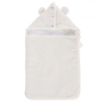 Saco-cama De Bebé Com Efeito Bouclé Bege estilo contemporâneo - Branco Poliéster - Bébé - Maisons Du Monde