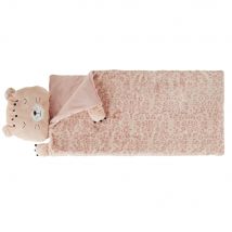 Saco-cama Para Criança Com Tigre Em Rosa, Branco E Preto estilo contemporâneo Poliéster - Bébé - Maisons Du Monde