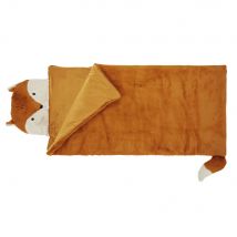 Saco de dormir infantil con diseño de zorro marrón y blanco Estilocontemporáneo Naranja Bébé Maisons du Monde