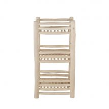 Serviertisch aus weißem Eukalyptusholz Stil seaside Maisons du Monde