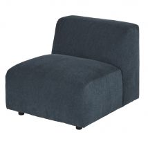 Sitzelement für modulares Sofa, blau Stil modern Maisons du Monde