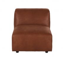 Sitzelement für modulares Sofa, camelfarben Stil industrial Braun Maisons du monde