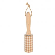 Spazzola per indumenti in legno di faggio, sisal, metallo e corda modello contemporaneo - Beige - Maisons Du Monde