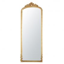 Specchio con modanature dorate 167.5 x 64 cm - Modello Classico chic - Dorato - Legno - Maisons du Monde