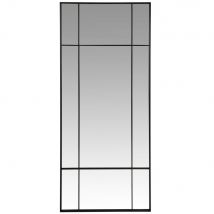 Specchio in metallo nero 70x170 cm - Modello Industriale - - Maisons du Monde